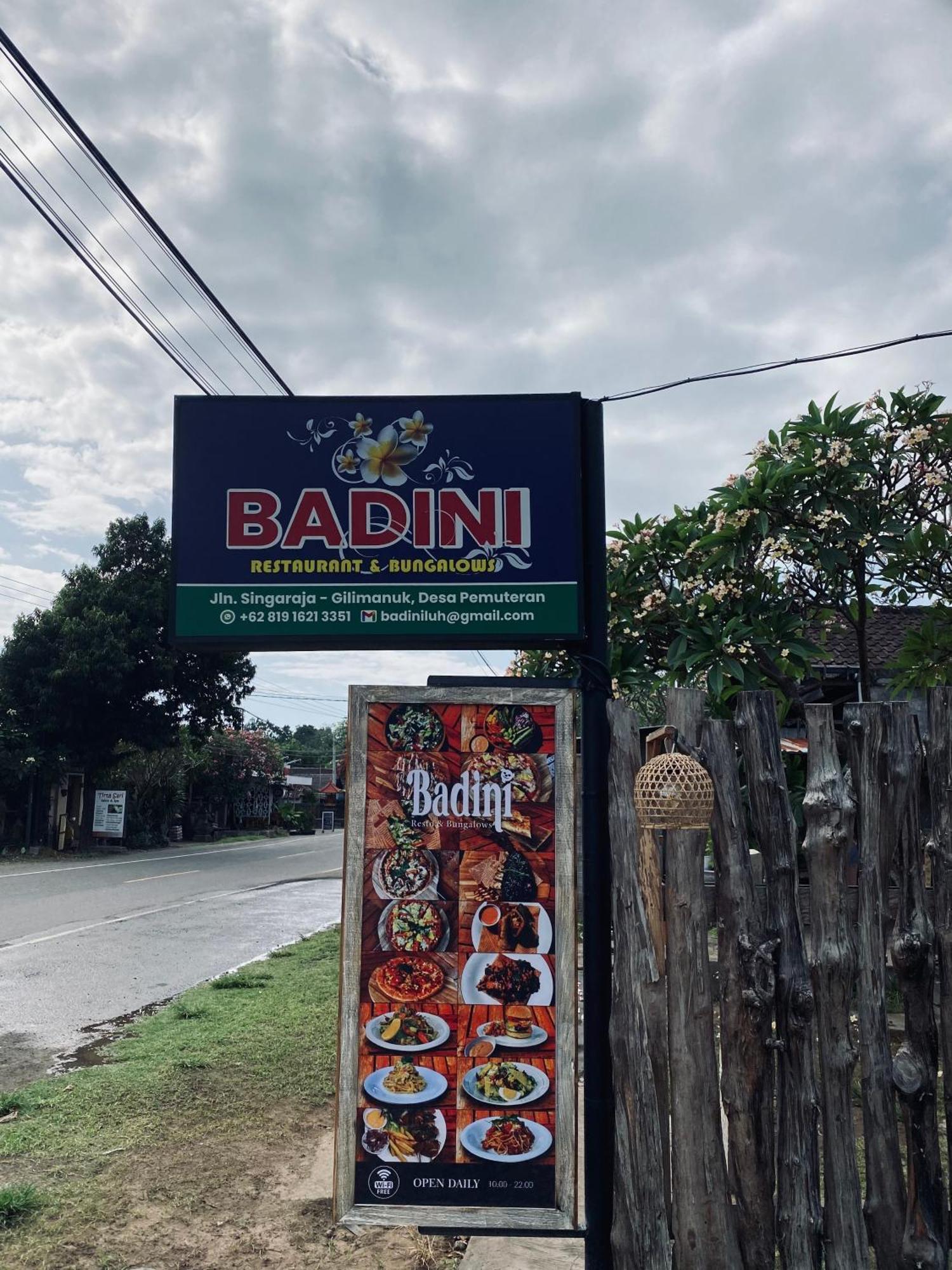 Badini Homestay Pemuteran Kültér fotó